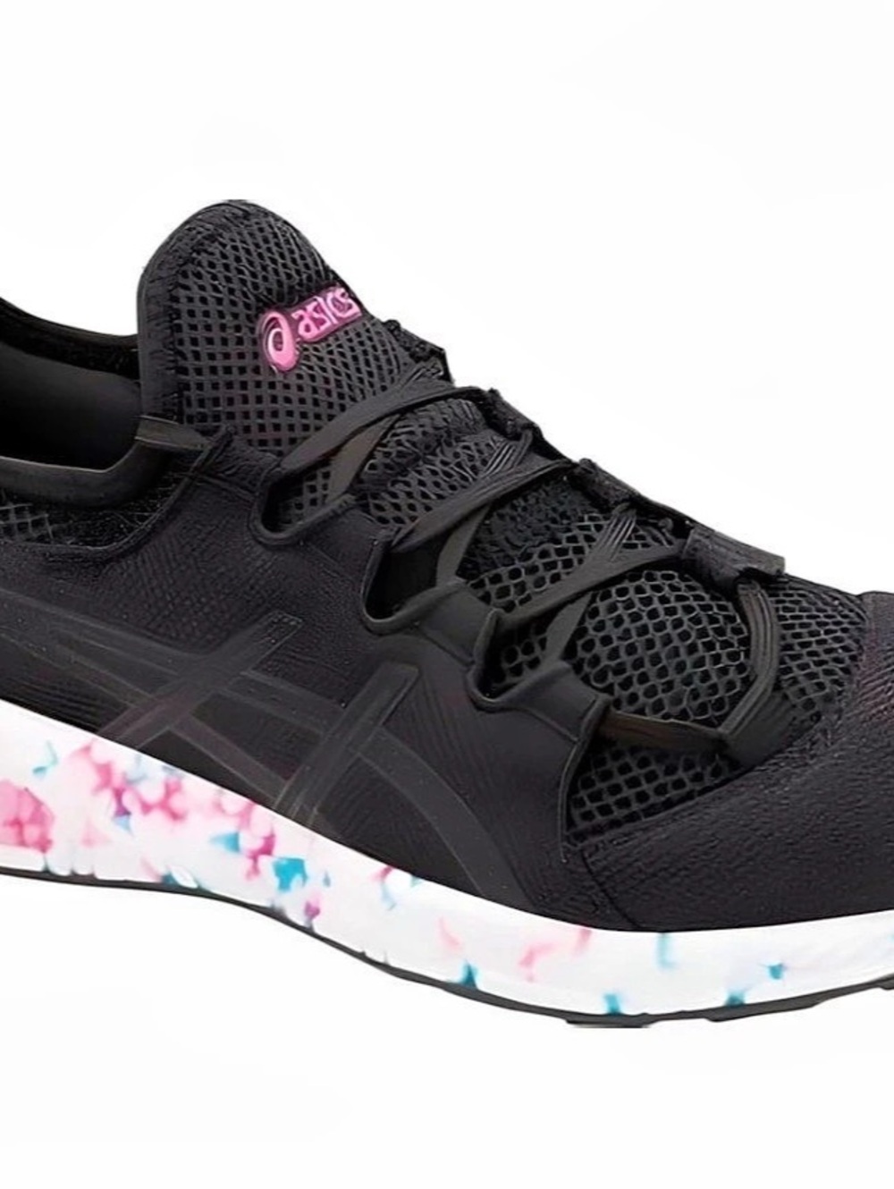 ASICS Women's Black & White Athletic Shoes Like New